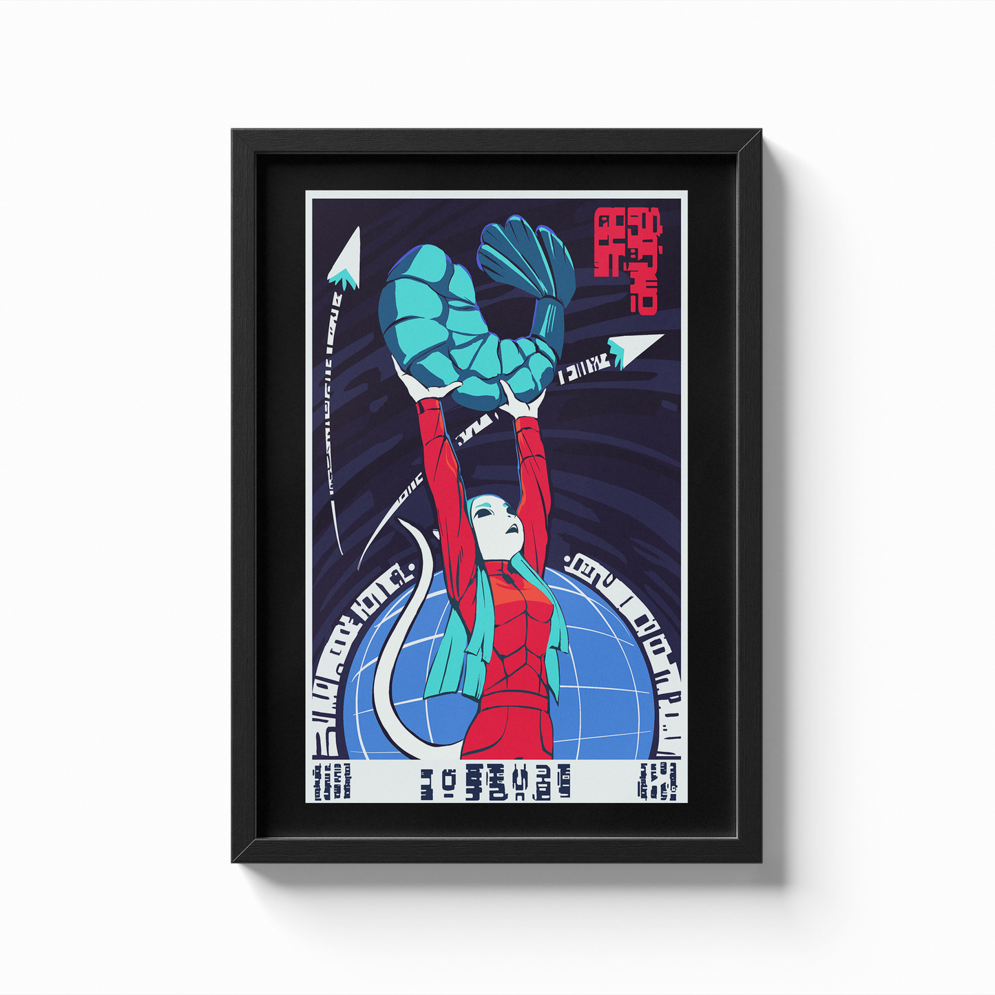 Voices of the Void | In Shrimp We Trust - Art Print