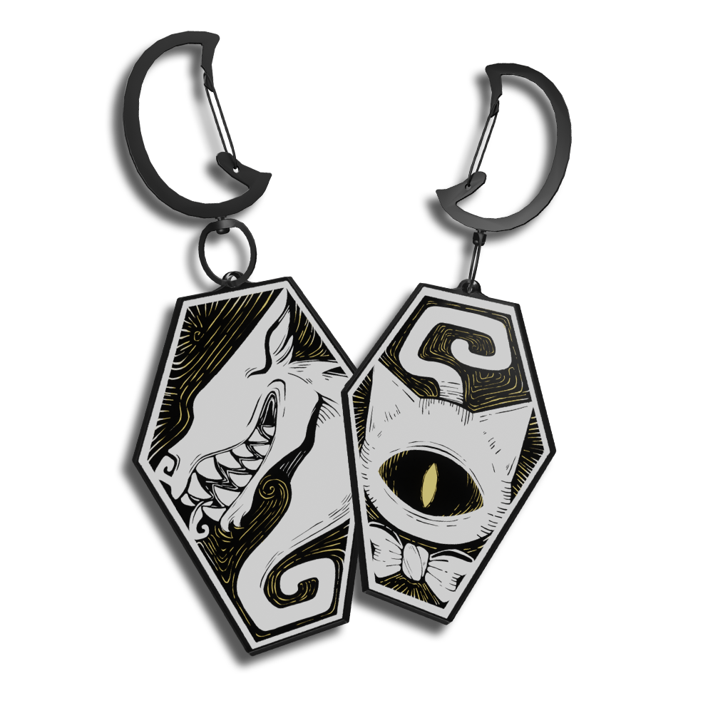 Grimmi | Skelter Helter Keychain - Keychain