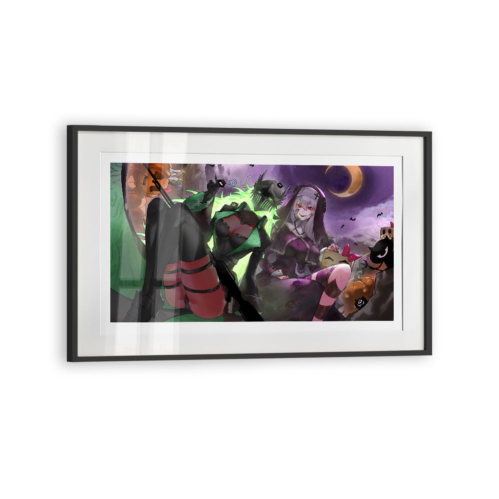 PorcelainMaid | Fright Knight Party - Art Print