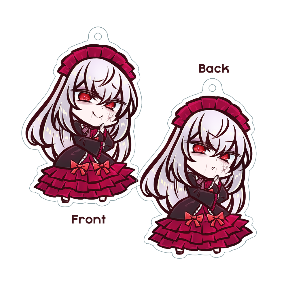 PorcelainMaid | Smug - Keychain