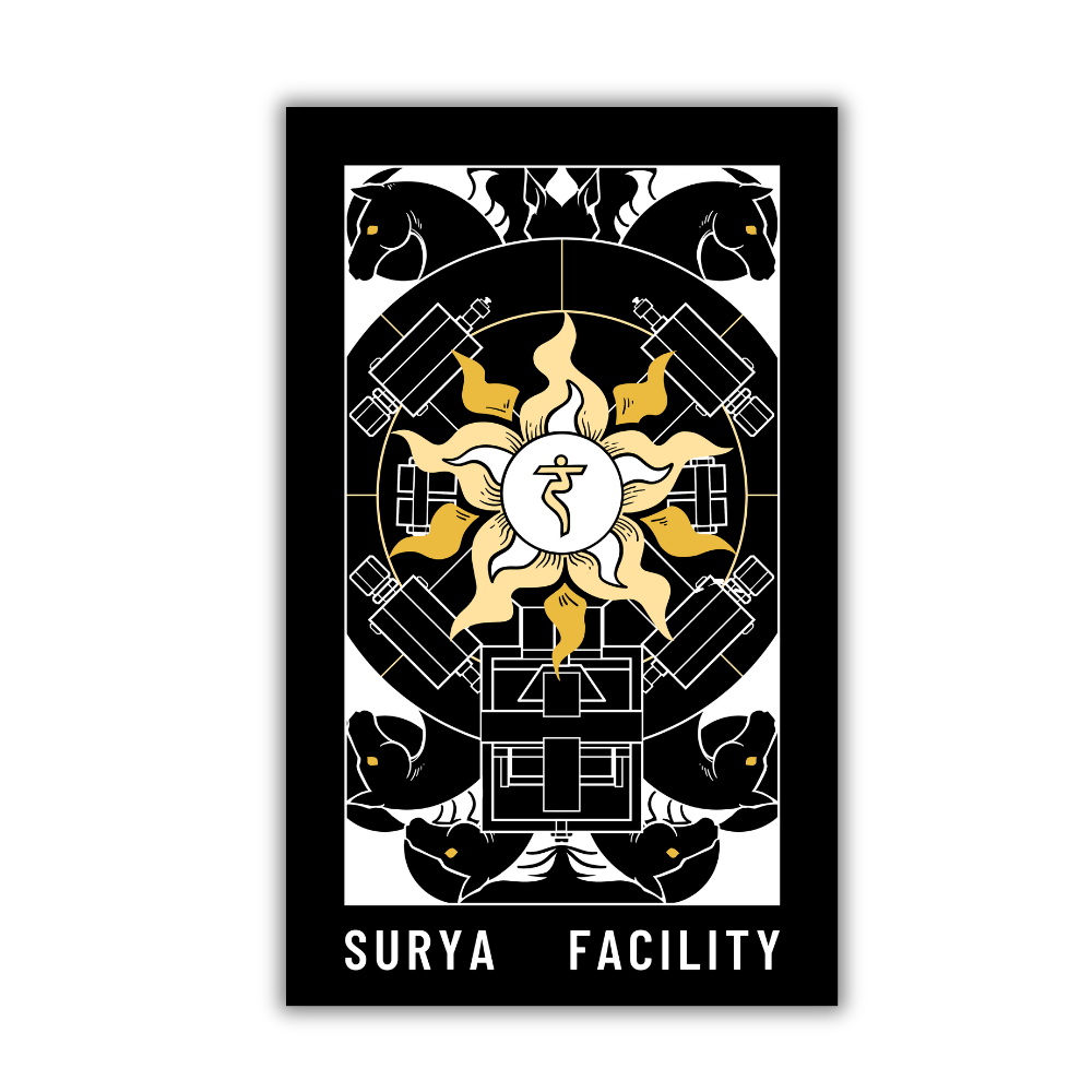 RubixRaptor | Project Blue Facility - Stickers