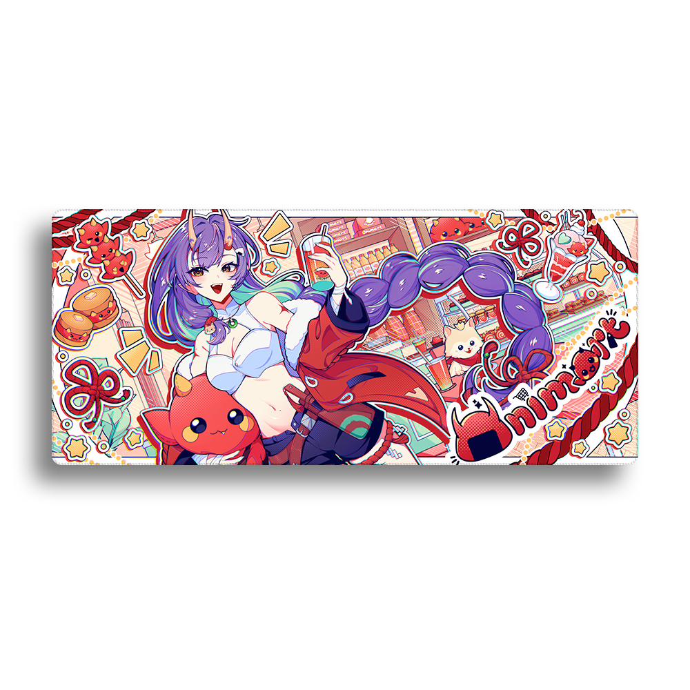 OniGiri | OniMart Cafe Deskmat - Desk Mat