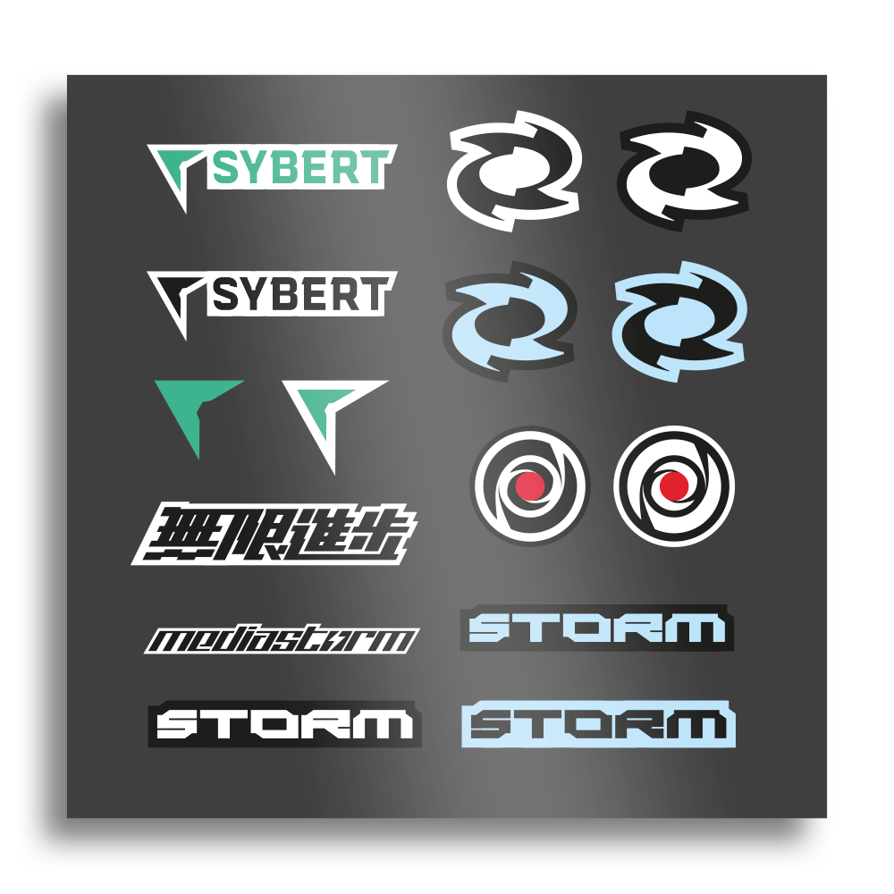 Sybert | Gathering Storm Stickers - Sticker Sheet