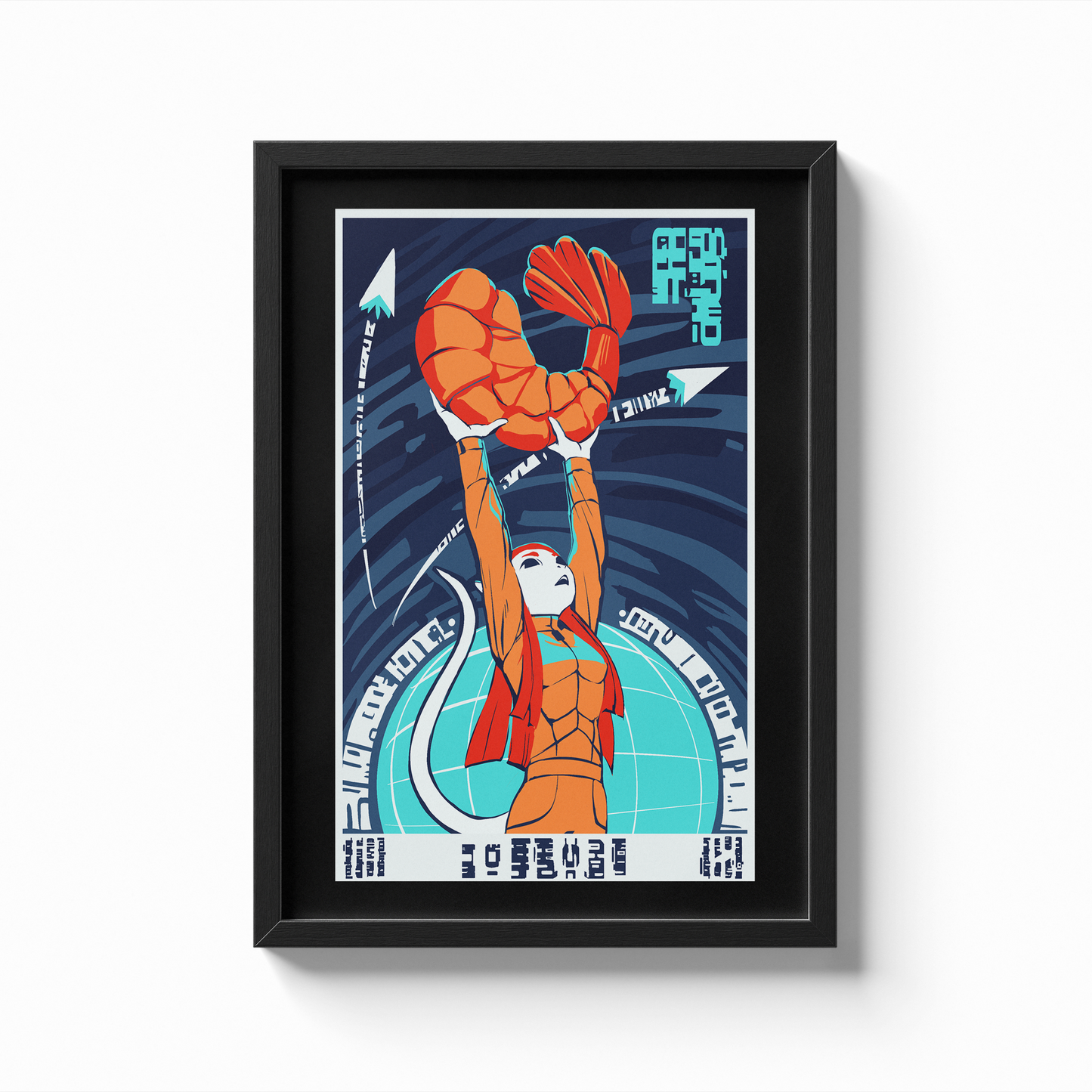 Voices of the Void | In Shrimp We Trust - Art Print