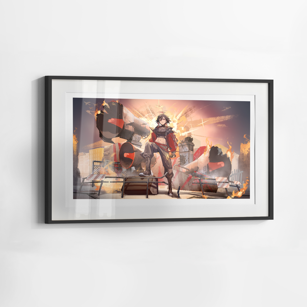 Melizande | Love is War - Art Print