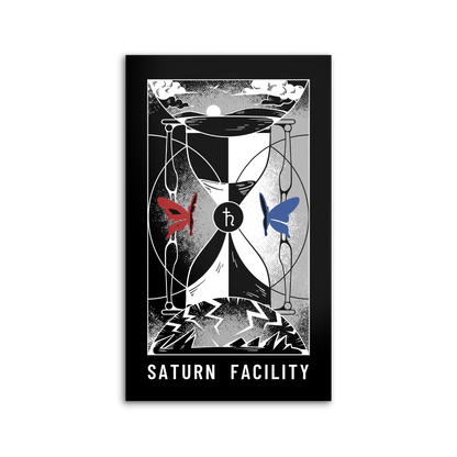 RubixRaptor | Project Blue Facility - Art Print