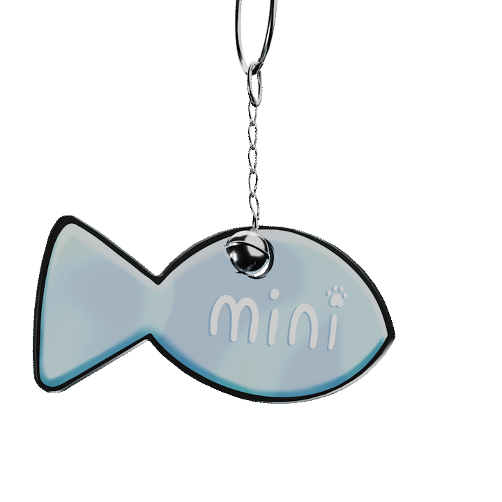 Miniko Mew | Stolen Nametag - Keychain