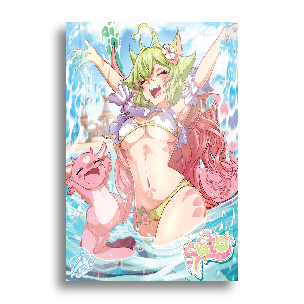Suto x WeebCon | Costa Del Suto - Art Print