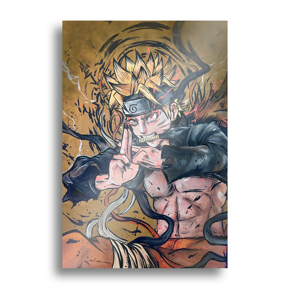 Suto x WeebCon | Kyubbi Naruto - Art Print