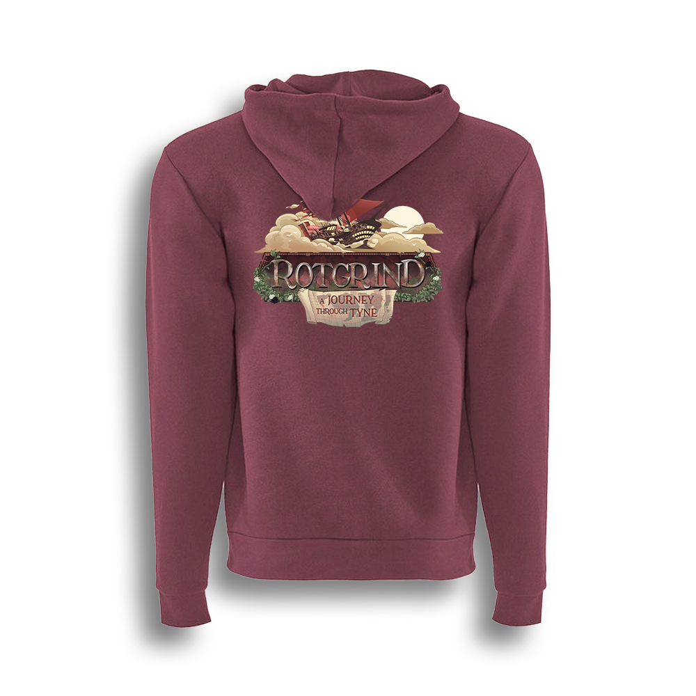 ND | Rotgrind Tyne - Zip Up Hoodie