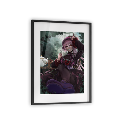 PorcelainMaid | An Unwanted Party Guest - Art Print