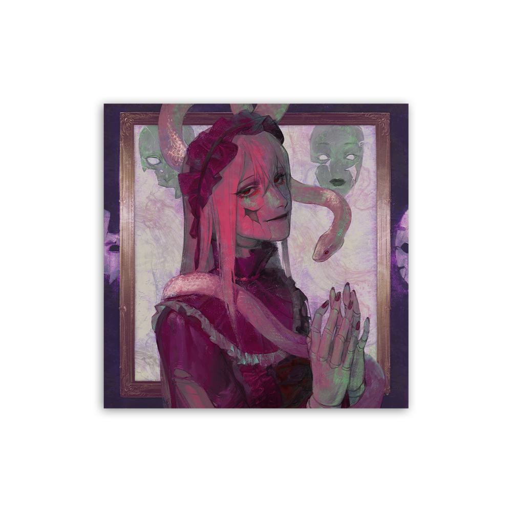 PorcelainMaid | Snake in the Doll - Art Print