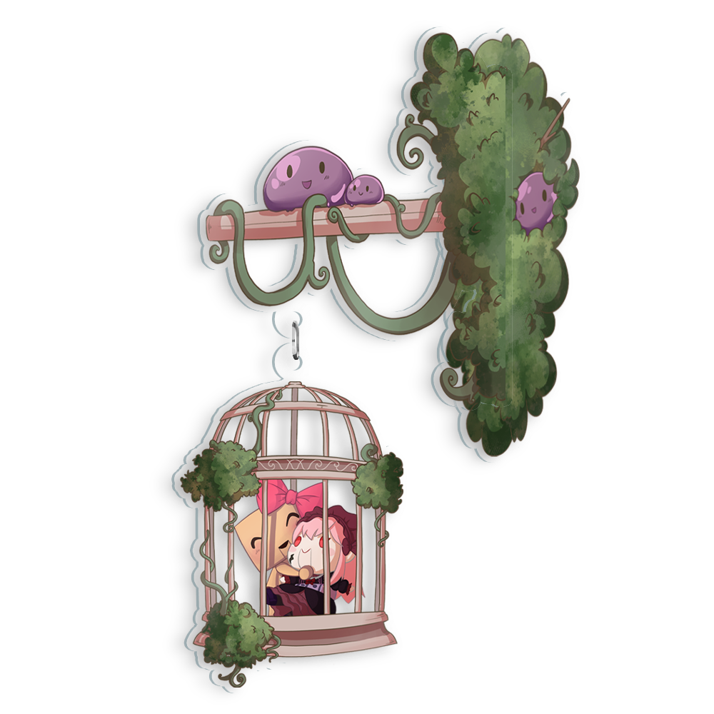 PorcelainMaid | Acrylic Wall Hanger
