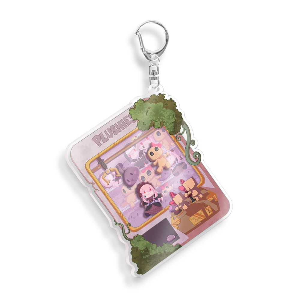 PorcelainMaid | Plushie Arcade - Shaker Keychain