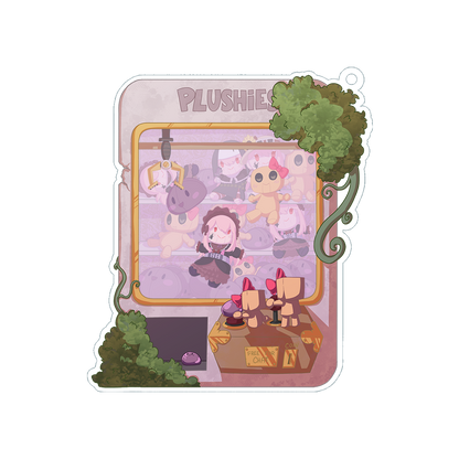 PorcelainMaid | Plushie Arcade - Shaker Keychain