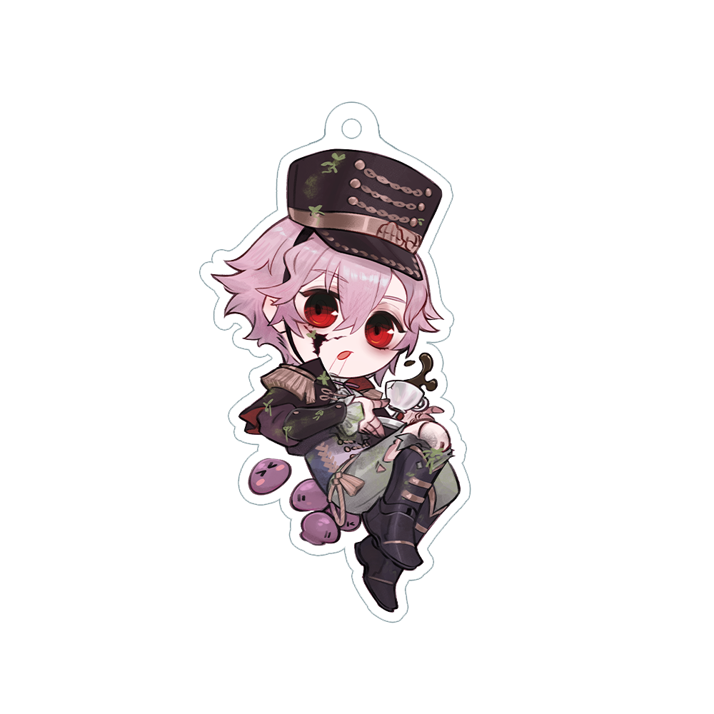 PorcelainMaid | Tea Time - Keychain
