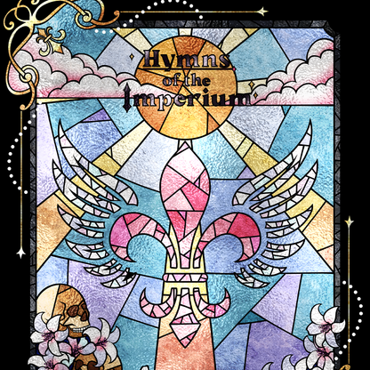 Sister Cecilia | Stained Glass Cecilia - Art Print