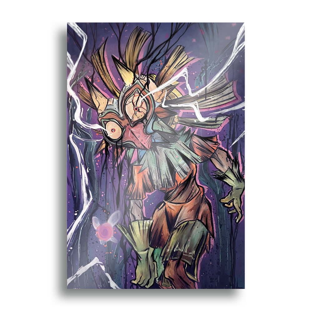 Suto x WeebCon | Skull Kid - Art Print
