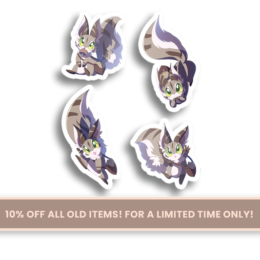 Kumi | Go Nuts - Sticker Pack
