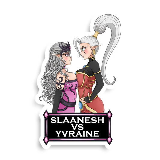 Easty | Slaanesh vs Yvraine - Sticker