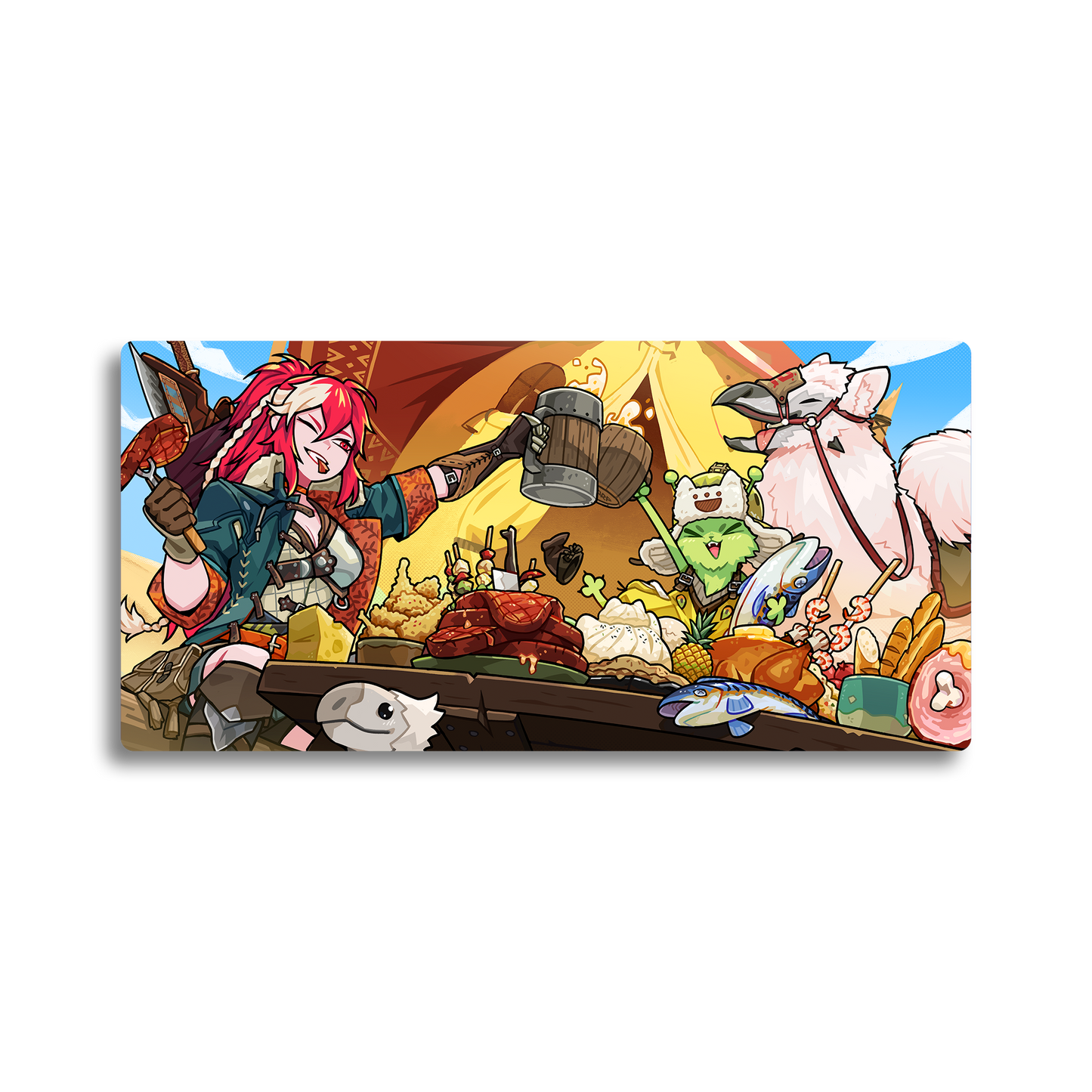 Strippin | Happy Hunting - Desk Mat